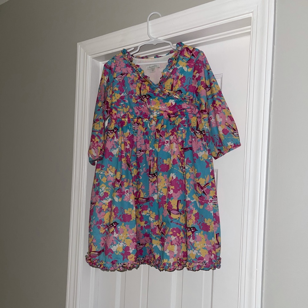 Garnet Hill girls tunic dress size 8
